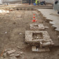 Ausgrabungen im Chorraum: Alte Fundamente