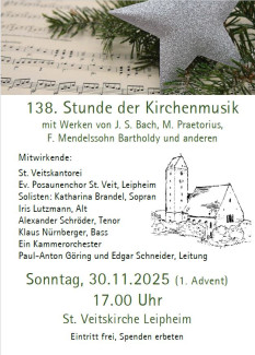 138. Stunde der Kirchenmusik