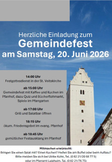 Gemeindefest Leipheim