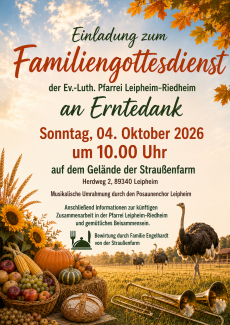 Plakat Erntedank