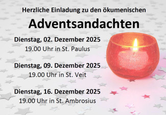 Ökumenische Adventsandachten