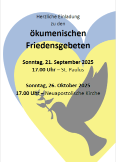 Friedensgebete