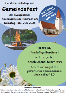 Gemeindefest 2025