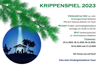 Krippenspiel